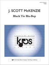 Black Tie Blu-Bop Concert Band sheet music cover